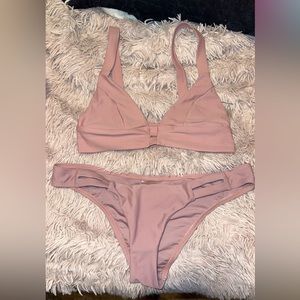 mauve bikini